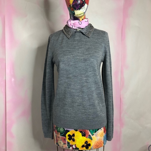 SALE French Conn Diamond Fantasy Jewel Collar Kni - Picture 6 of 8